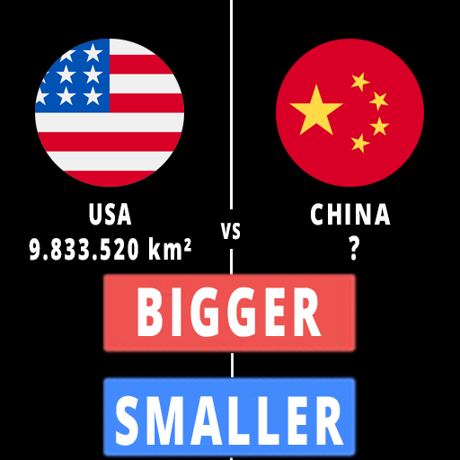 Download Higher or Lower : Country Area 1.0.0 Apk for android