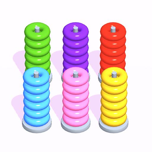 Download Hoop Stack - Color Puzzle Game 0.10.0 Apk for android