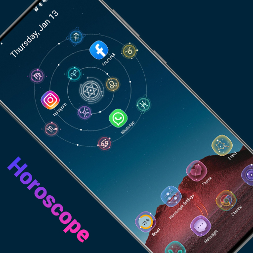 Download Horoscope Launcher - star sign 4.6 Apk for android