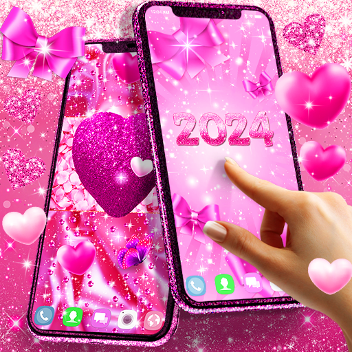 Download Lovely pink live wallpaper 27.0 Apk for android