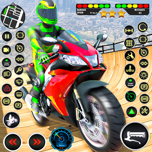 Download Mega Ramp Bike Stunt Driving 1.0.52 Apk for android