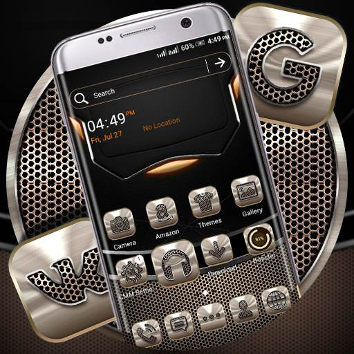 Download Metalic Launcher Theme 5.1 Apk for android