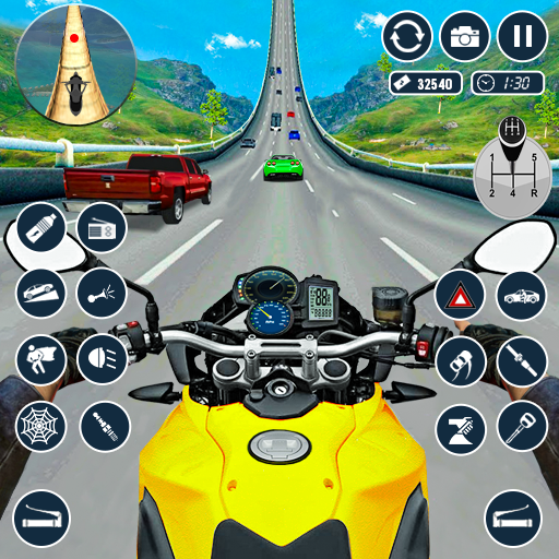 Download Méga Vrai vélo Jeux de course 6.8 Apk for android