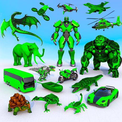 Download Multi Animal Robot Car Game 2.7 Apk for android