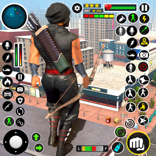 Download Ninja Archer Assassin Shooter 4.5 Apk for android