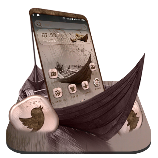 Download Old Boat Fog Launcher Theme 3.6 Apk for android