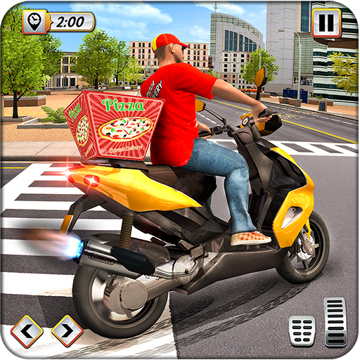 Download Pizza Delivery Boy Bike Games 3.1 Apk for android