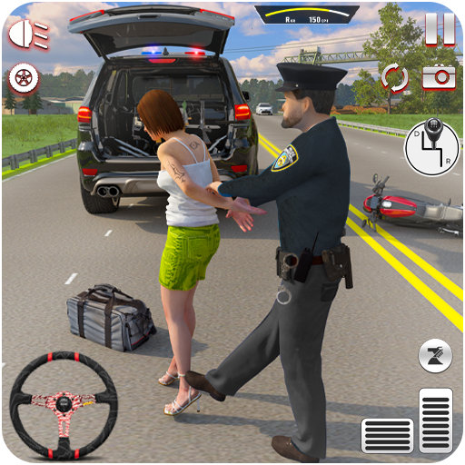 Download police chasse voiture Jeux 3D 1.2.6 Apk for android