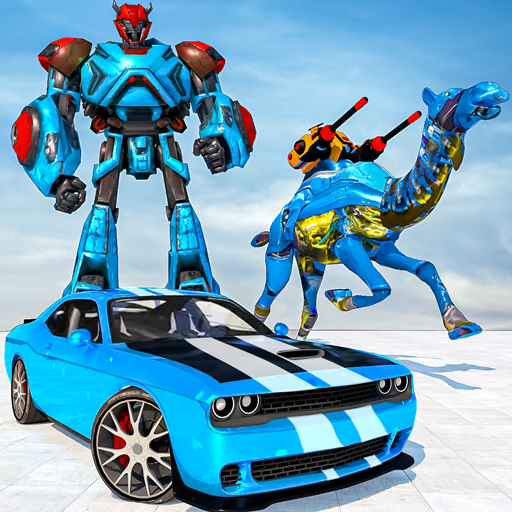 Download Police Flying Robot Car Game 1.4 Apk for android