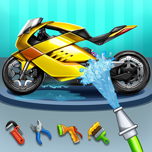 Download Power Washing Garage Bike Game 4.1.7 Apk for android