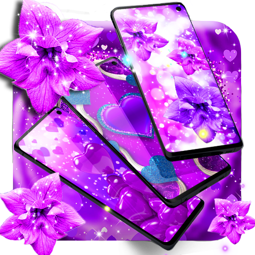 Download Purple live wallpaper 27.0 Apk for android