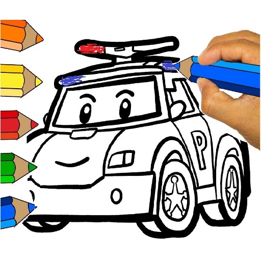 Download RobotCar Robot Police Paint an 9 Apk for android