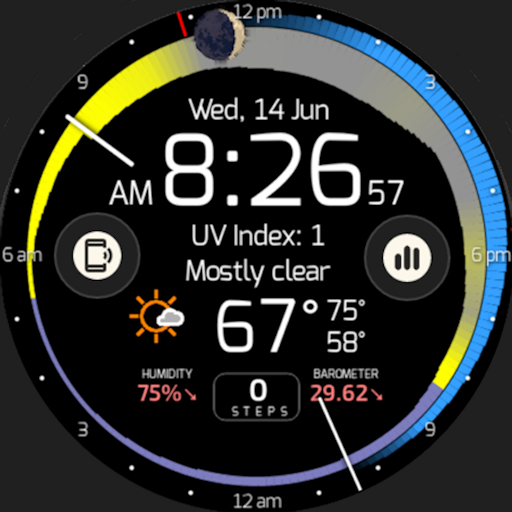 Download SkyHalo Weather for Wear OS  Apk for android