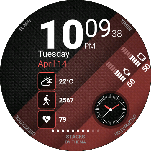 Download Stacks Watch Face  Apk for android