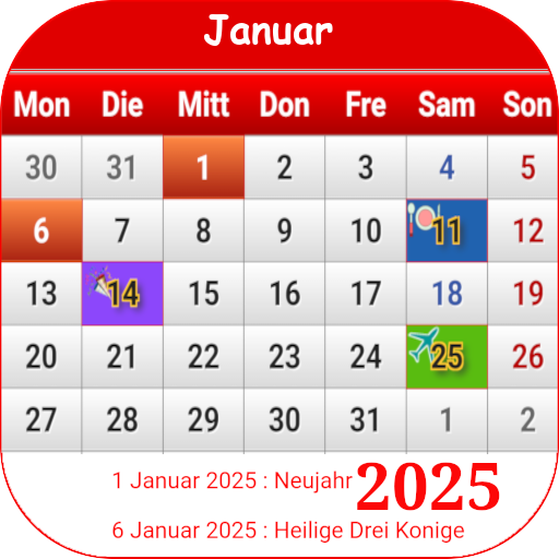 Download Österreich Kalender 2025 3.0.1 Apk for android