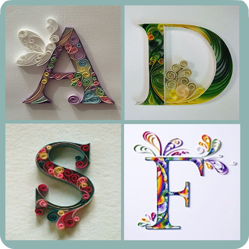 Download Stylish Alphabet QuillingPaper 1.9 Apk for android