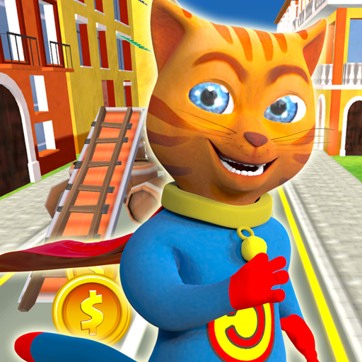 Download Super Hero Cat Run 231204 Apk for android