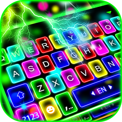 Download Thème de clavier Thunder Neon  8.7.1_0619 Apk for android