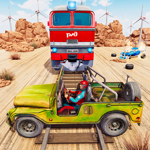 Download Train Derby Car Demolition Sim 2.1 Apk for android