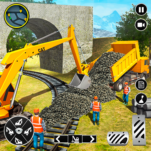 Download Train Station Construction Jcb 2.7.7 Apk for android