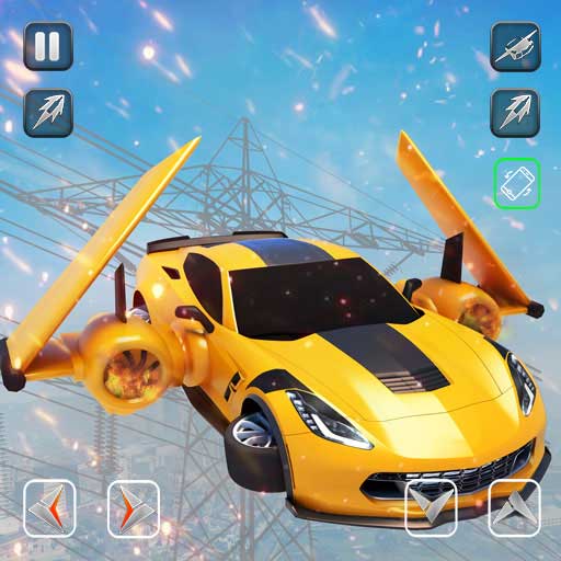 Download Jeu de tir de voiture volante 1.32 Apk for android